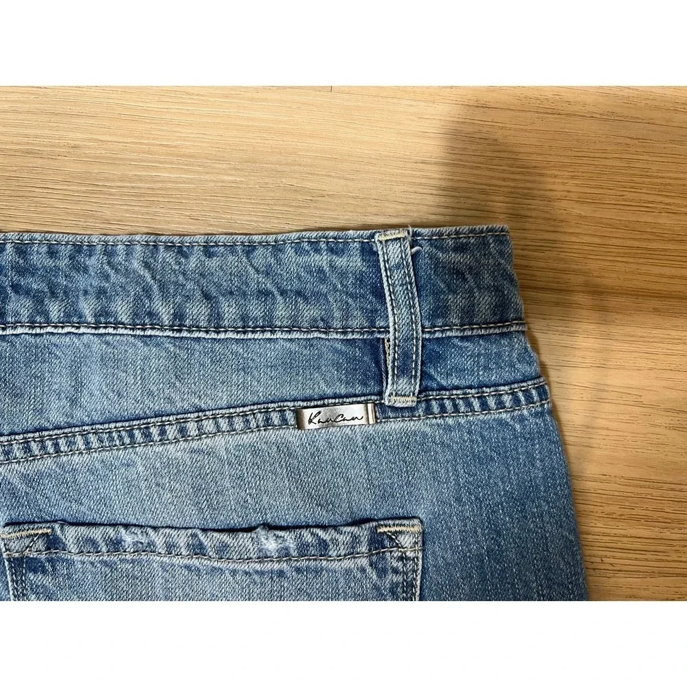 Women's Distressed‎ Frayed Hem Ankle Skinny Jeans 13/30 (inseam 27.5 waist 17.5)